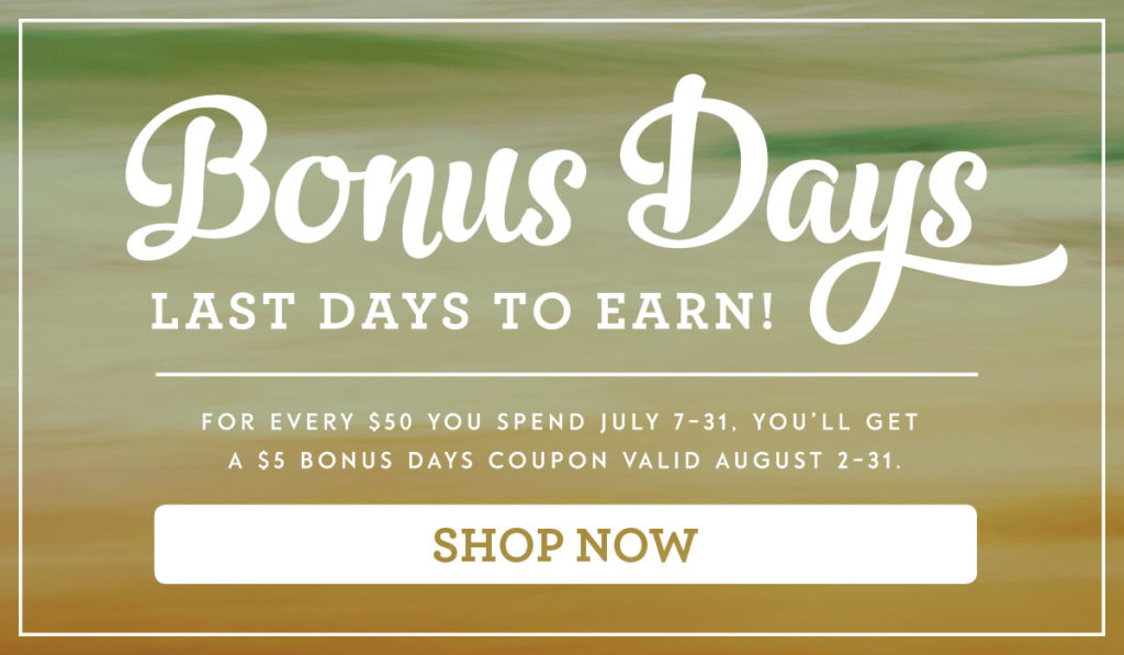 Bonus Days Ending Soon, Jen Rose Creation, Stampin' Up!, Jennifer Sturgill, StampinUp