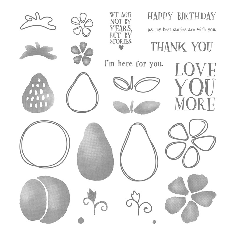 Fresh Fruit, Jen Rose Creation, Stampin' Up!, Jennifer Sturgill, StampinUp