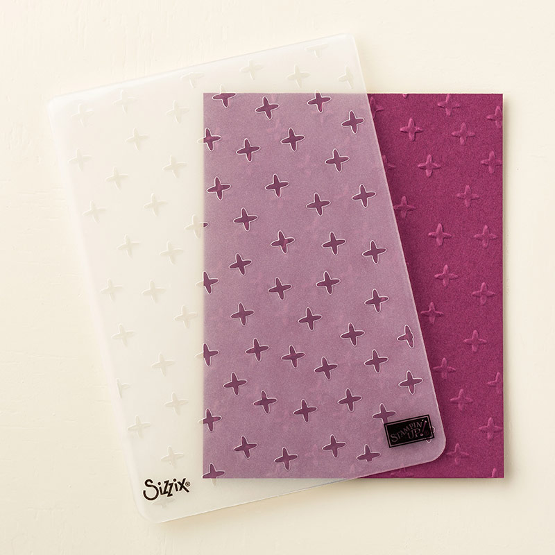 Sparkle Textured Impressions Embossing Folder, Jen Rose Creation, Stampin' Up!, Jennifer Sturgill, StampinUp