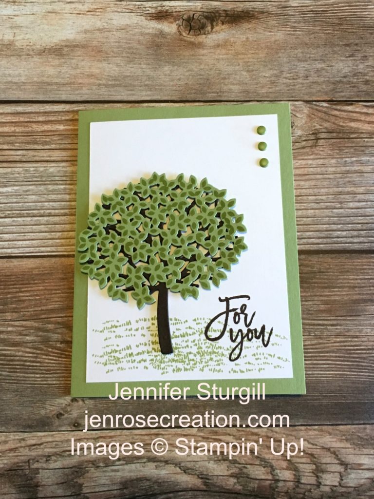 Thoughtful Branches, Jen Rose Creation, Stampin' Up!, Jennifer Sturgill, Beautiful Branches, Bundle, StampinUp